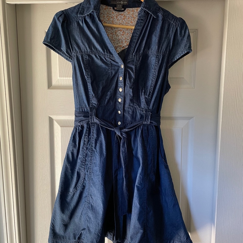 🤠Denim Button Down Dress🤠